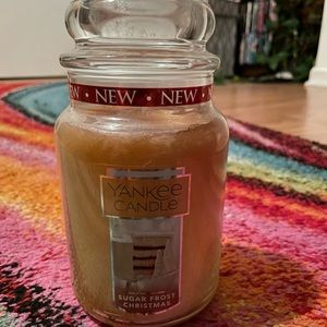 Brand new large jar Yankee Candle.